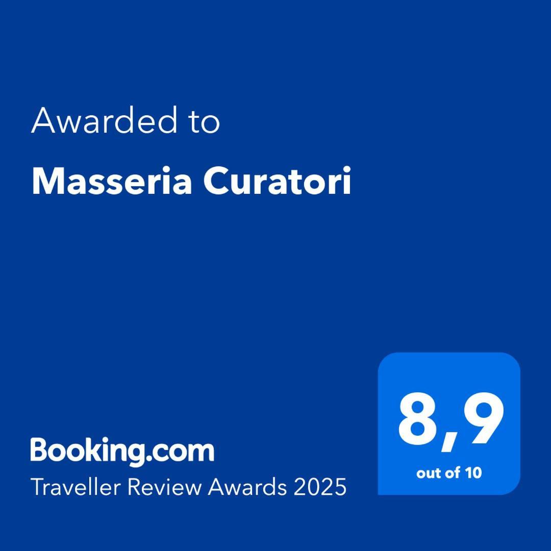 Masseria Curatori Monopoli Exteriér fotografie